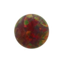 Load image into Gallery viewer, 3-Prong Fauxpal Ball Threaded End (14g/12g)