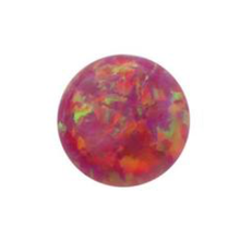 Load image into Gallery viewer, 3-Prong Fauxpal Ball Threaded End (14g/12g)