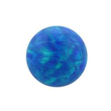 Load image into Gallery viewer, 3-Prong Fauxpal Ball Threaded End (14g/12g)