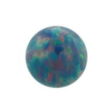 Load image into Gallery viewer, 3-Prong Fauxpal Ball Threaded End (14g/12g)