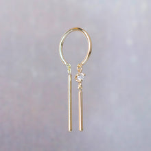 Load image into Gallery viewer, Diamond Chime Earring