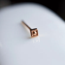 Load image into Gallery viewer, Fancy Square Nostril Screw