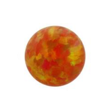 Load image into Gallery viewer, 3-Prong Fauxpal Ball Threaded End (14g/12g)