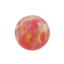 Load image into Gallery viewer, 3-Prong Fauxpal Ball Threaded End (14g/12g)