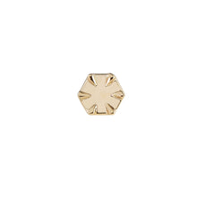 Load image into Gallery viewer, Mini Dala Detail Gold Stud - Hex