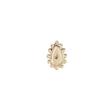 Load image into Gallery viewer, Mini Dala Detail Gold Stud - Tear