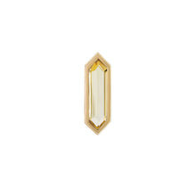 Load image into Gallery viewer, Mini Hexa Gemstone Stud with Citrine