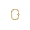 Daith Diamond Clicker & Plaque Adapter