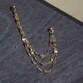 Gold 3-layer Parti Chain