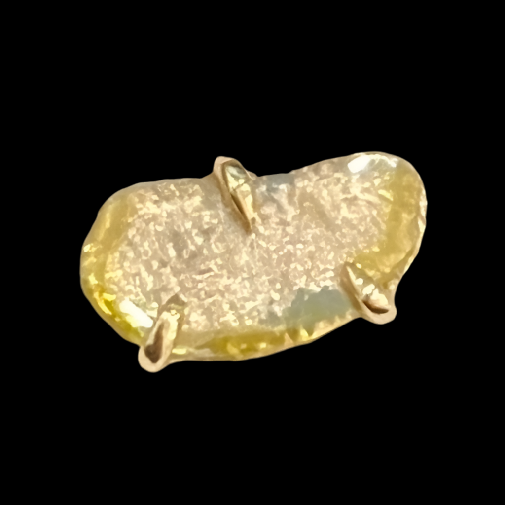 Large Prong Diamond Slice Pin End