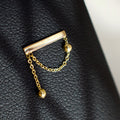 Celeste Pin End with Chain Detail
