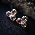 3-Bezel Cluster Threaded End
