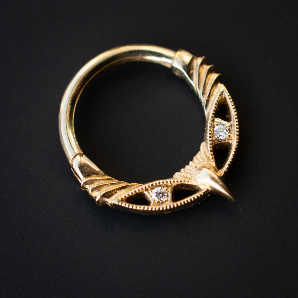 Owl Hinged Ring
