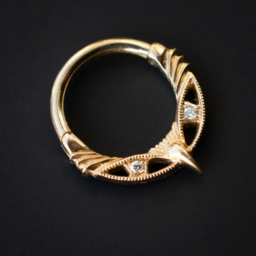 Owl Hinged Ring