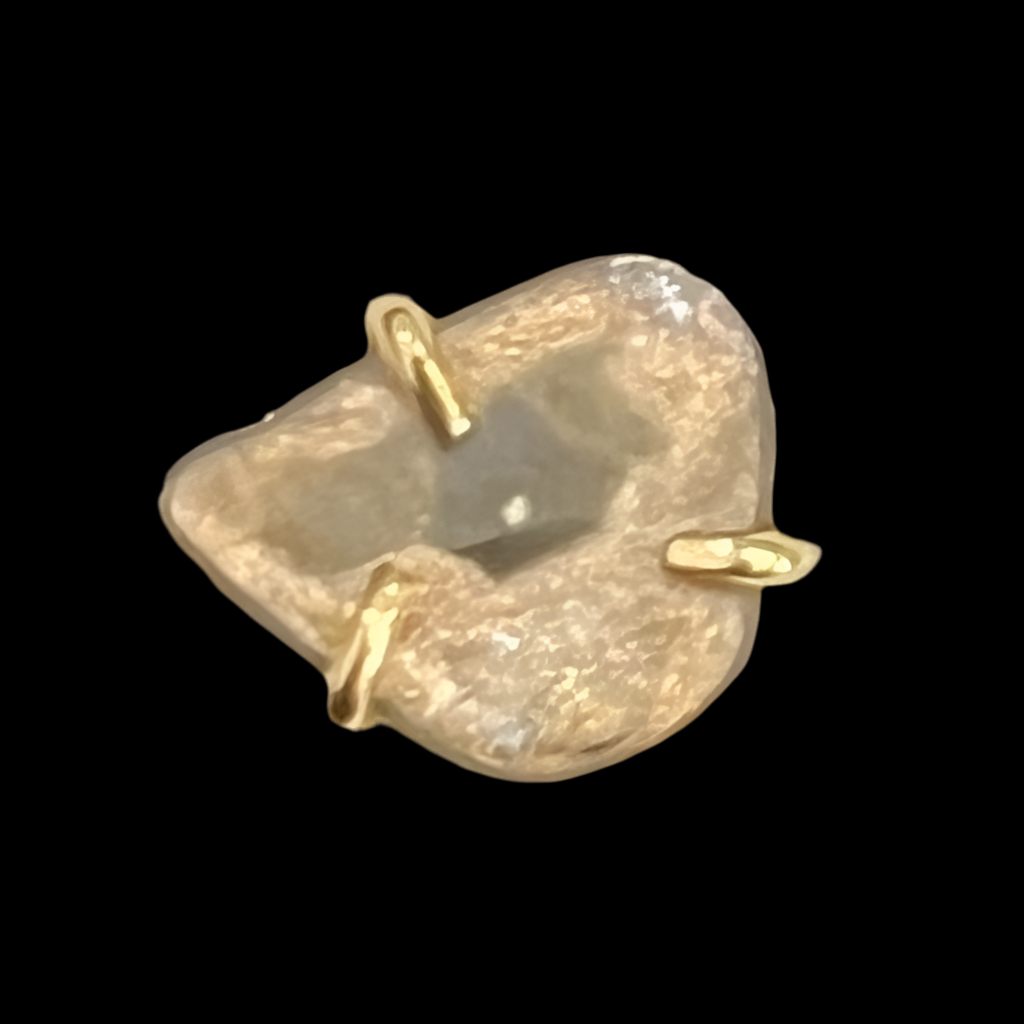 Large Prong Diamond Slice Pin End