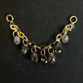 Eudora Chain with Gemstone Drops