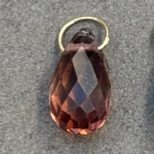 Load image into Gallery viewer, Tourmaline Briolette Charm