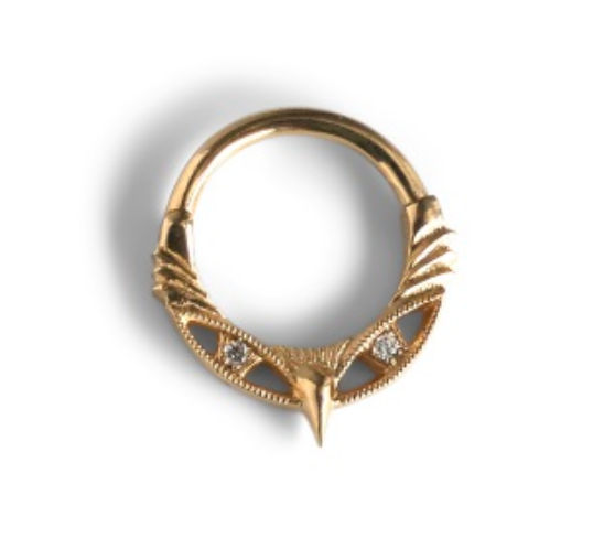 Owl Hinged Ring