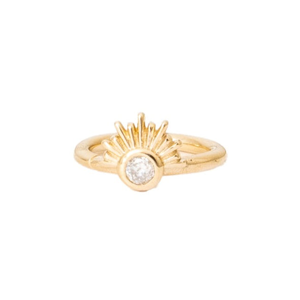 Blaze Fixed Bead Ring