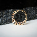 Graduated Ornate Hinged Ring