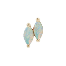 Load image into Gallery viewer, Double Zuri Marquise Opal Pin End