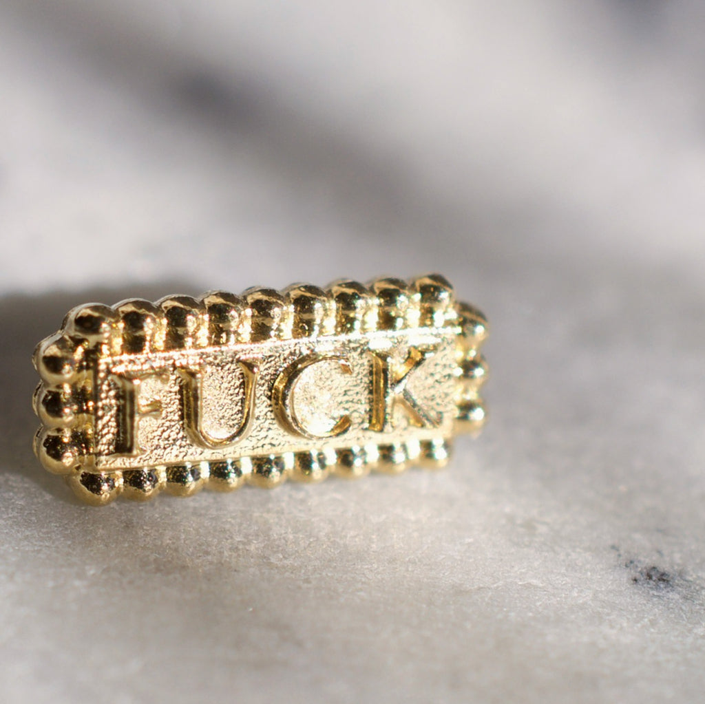Four Letter Word Pin End