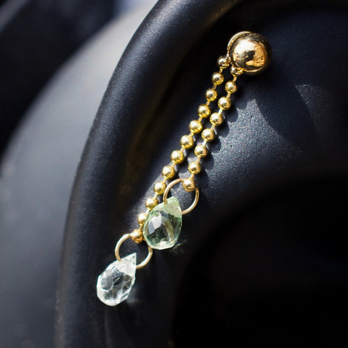 Eudora Double Charm with Sapphire