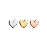 Flat Heart Pin End