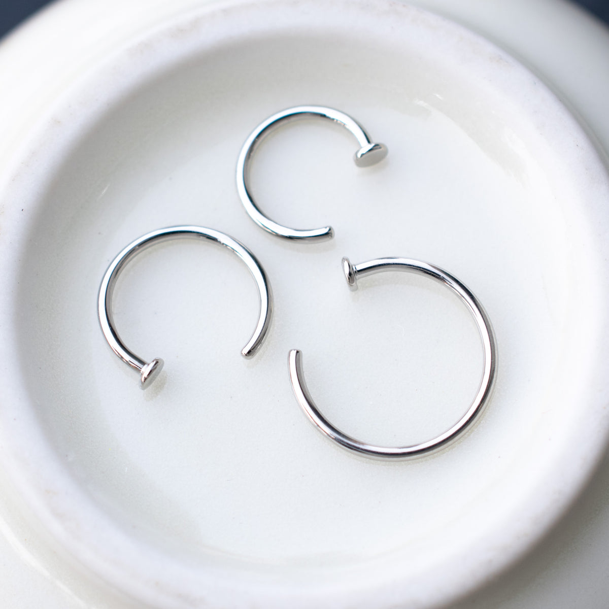 Stainless Steel Nostril Nail