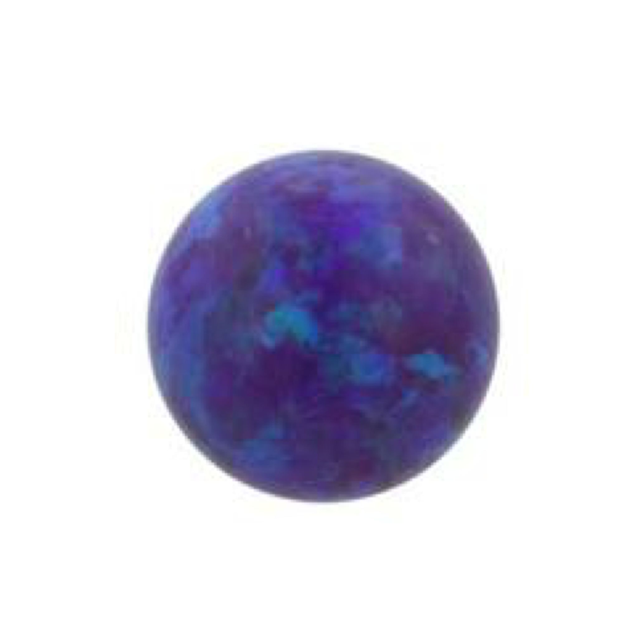 16g Cabochon Fauxpal Gem Threaded End