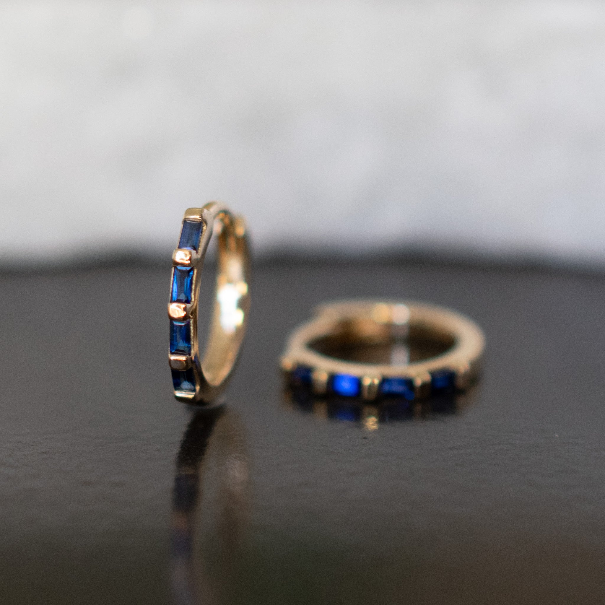 Baguette Hinged Ring