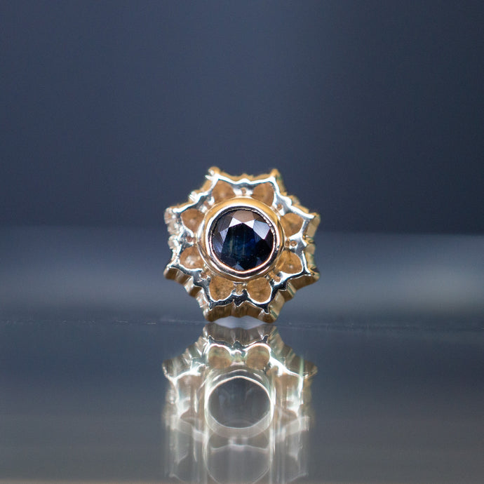 Lotus Bezel Threaded End