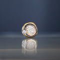 Textured Circle Threaded End