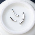 Curved Barbell Post (16g-12g)