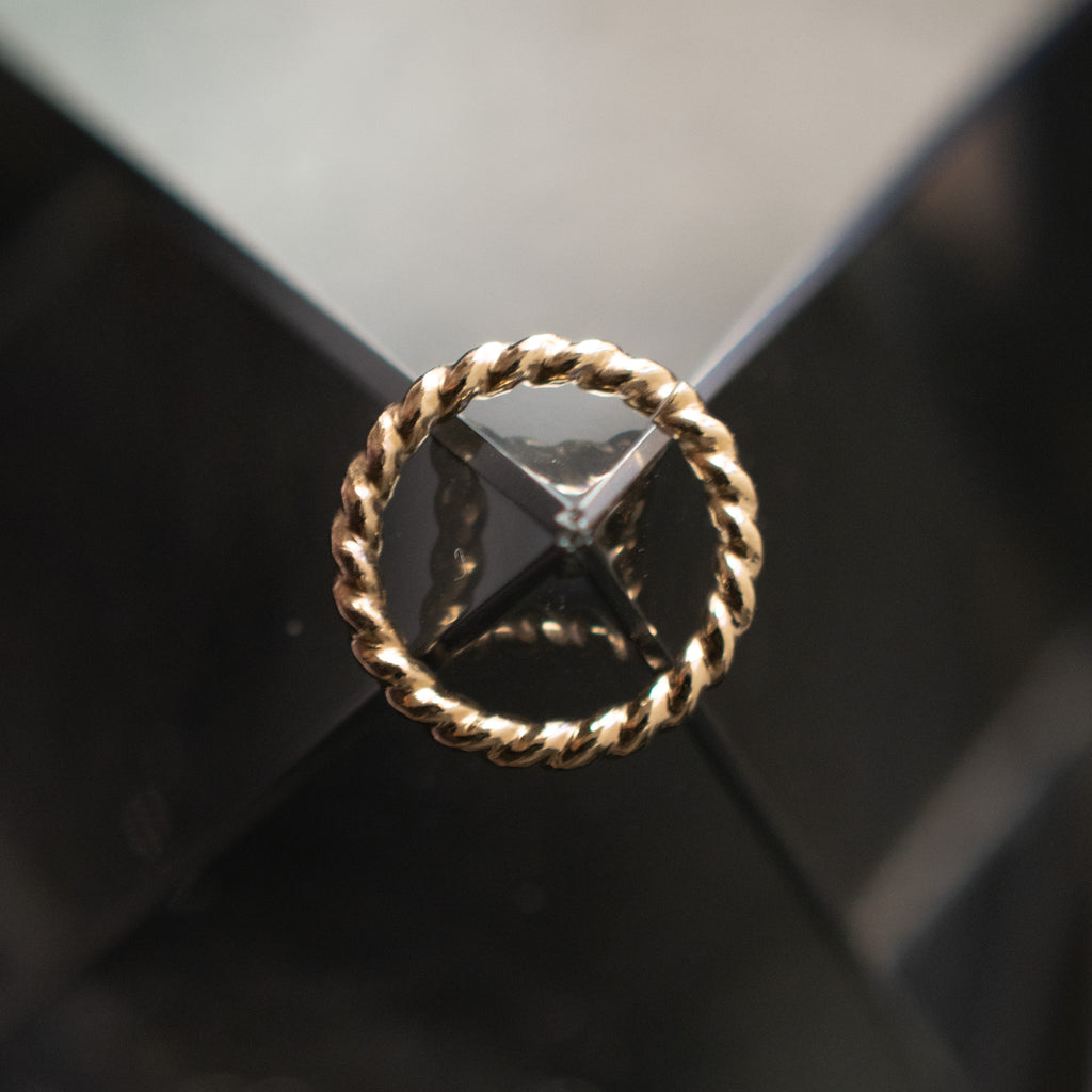 Twisted Seam Ring