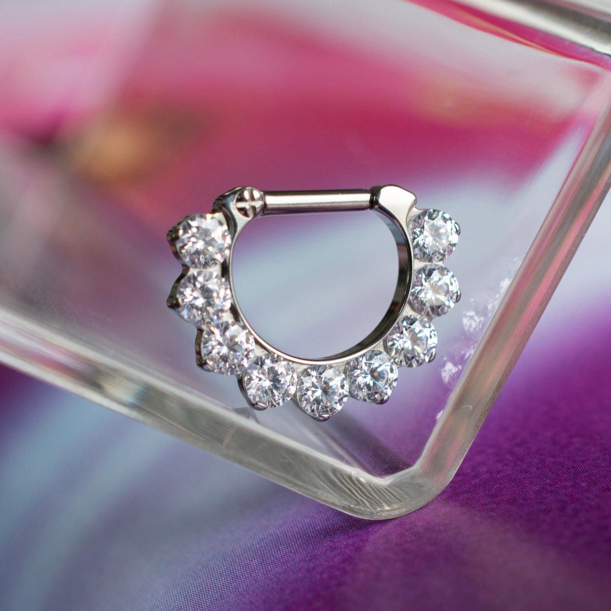White CZ Odyssey Clicker