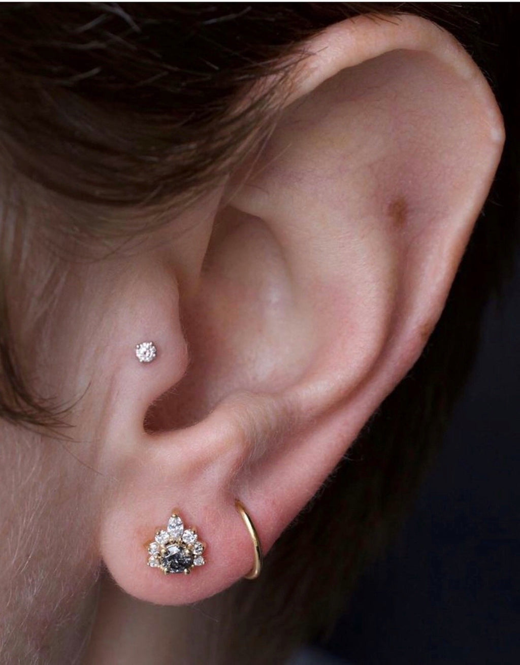 Diamond Prong Threaded End