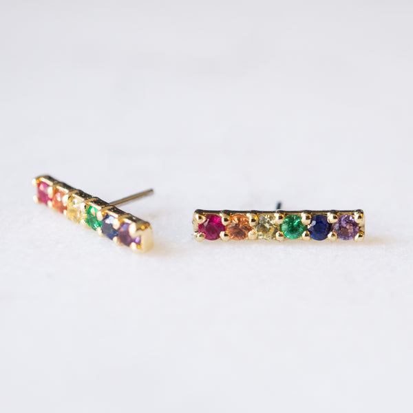 Rail Pin End with Stones