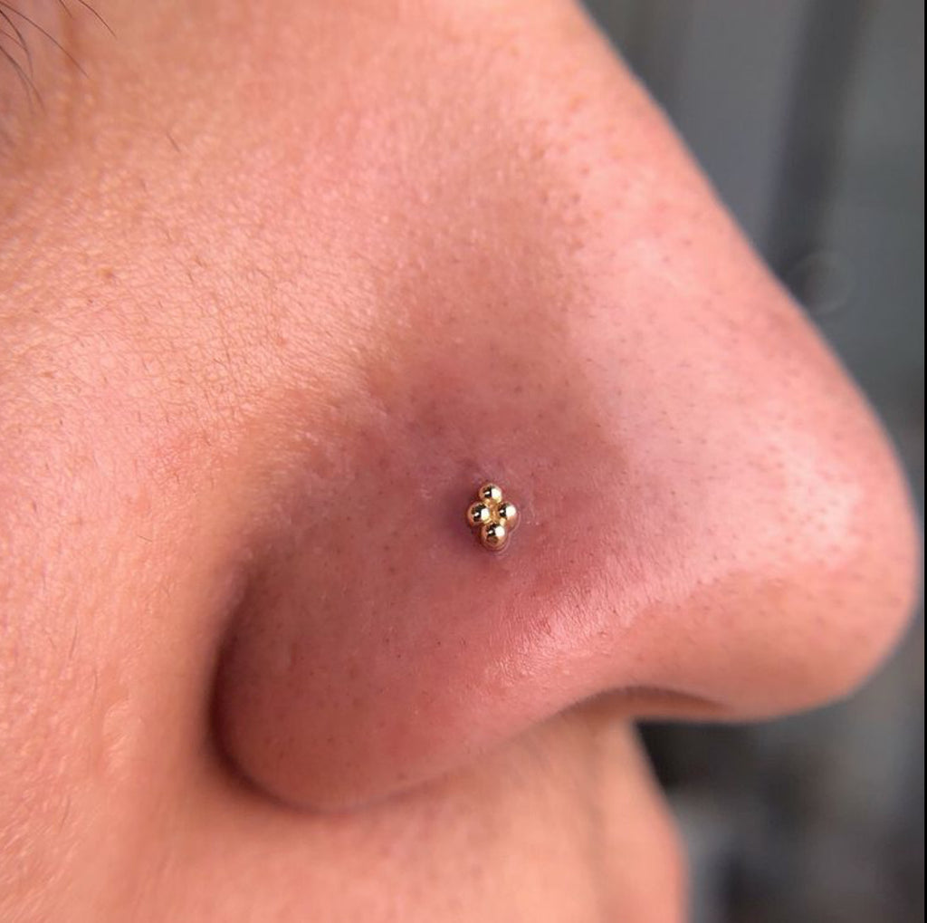 4 Bead Nostril Screw