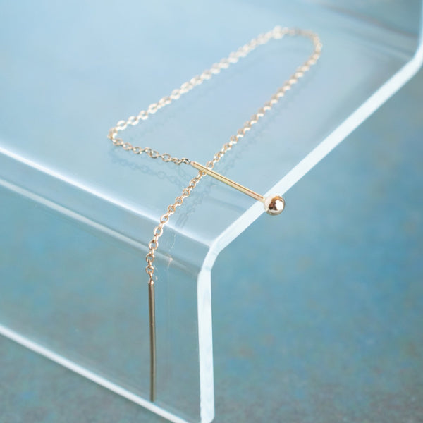 Chain Threader Earring