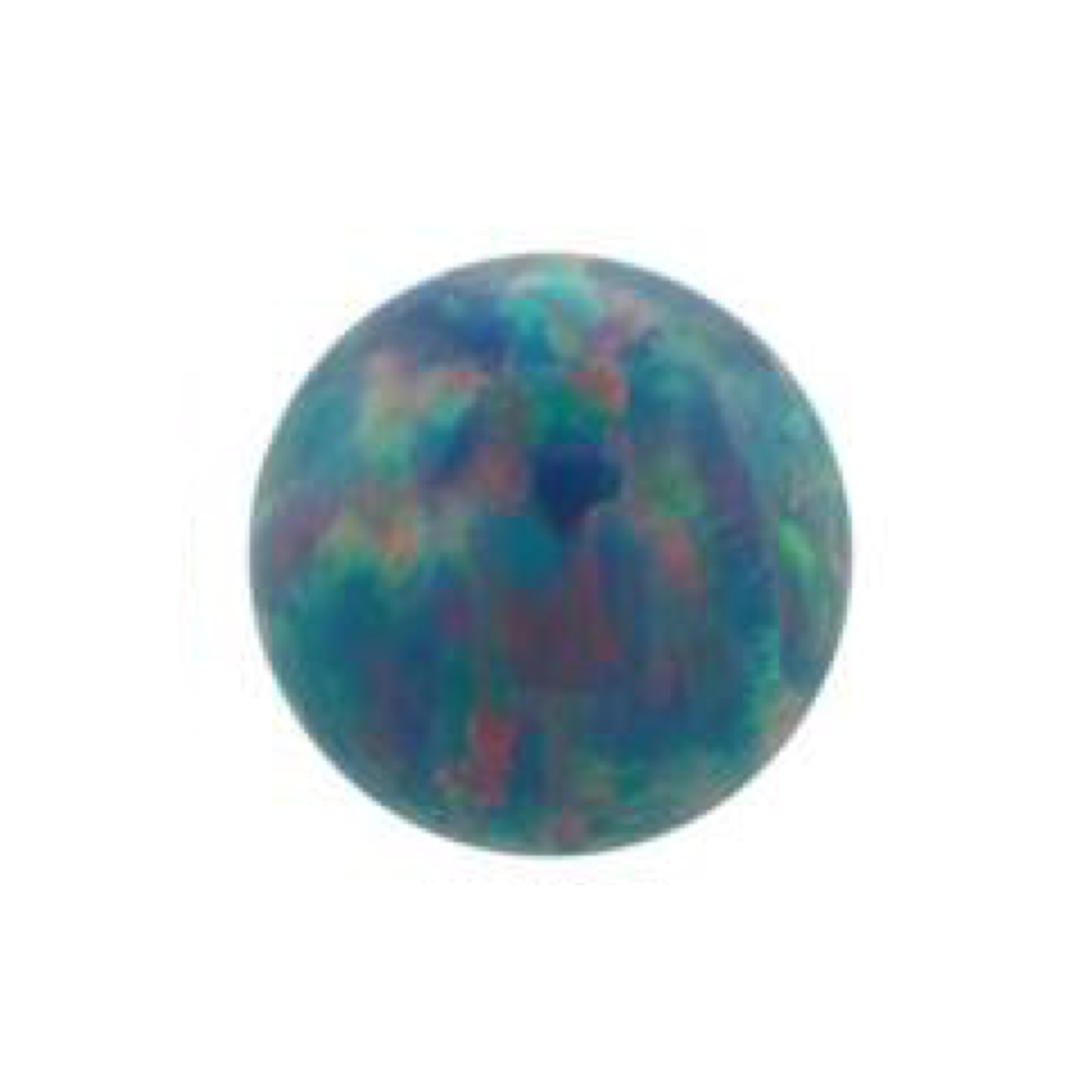 3-Prong Fauxpal Ball Threaded End (14g/12g)