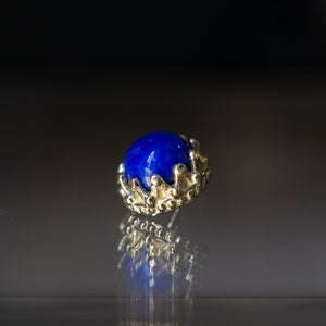 King Threaded End with Lapis