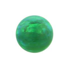 Load image into Gallery viewer, 16g Cabochon Fauxpal Gem Threaded End