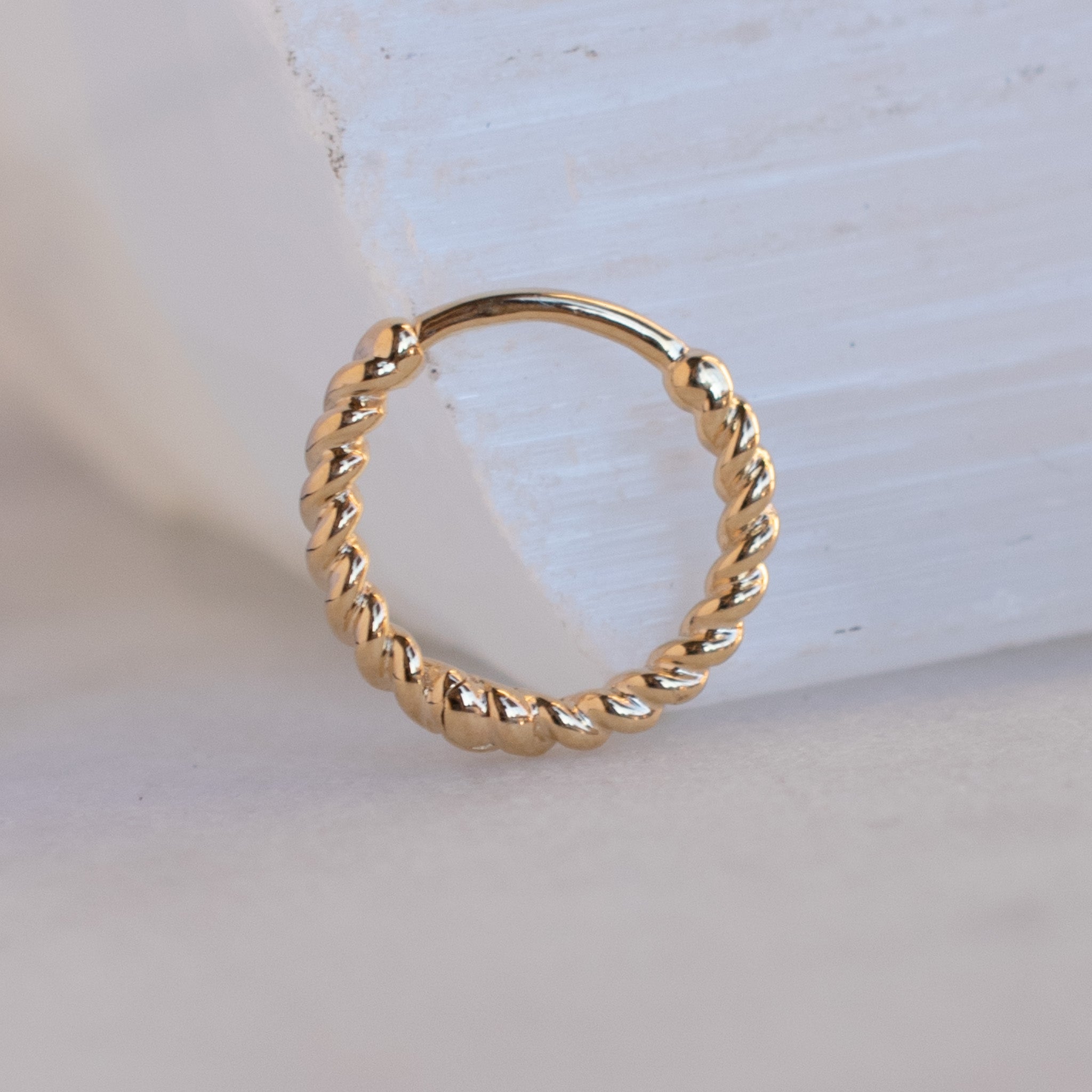 Braided Hinged Ring