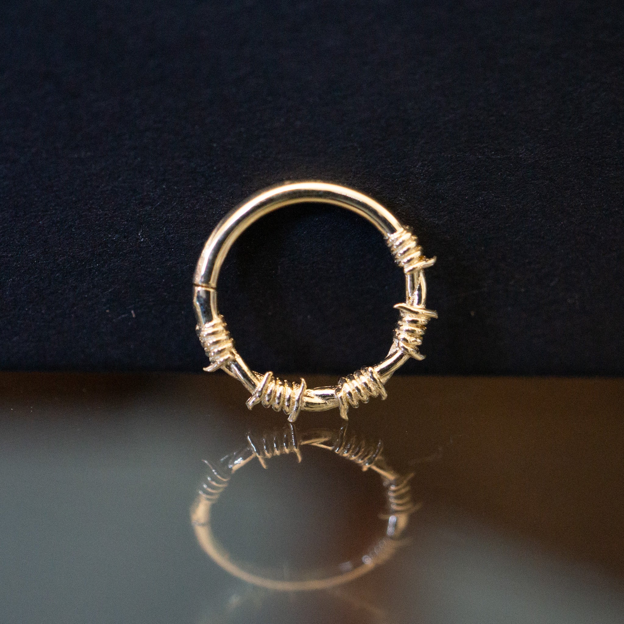 Barbed Wire Continuous Ring