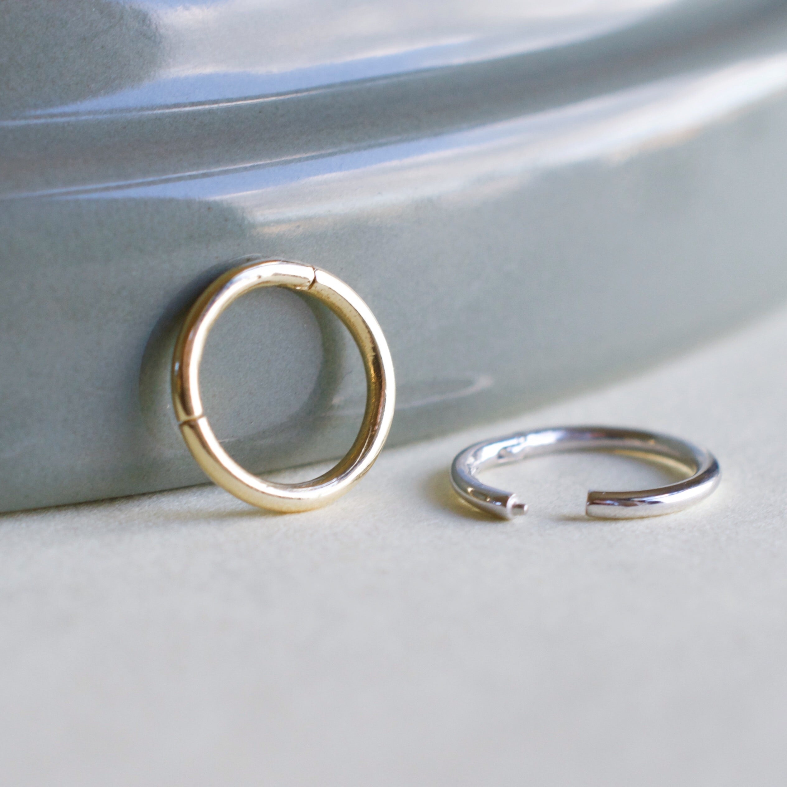 Gold Hinged Ring