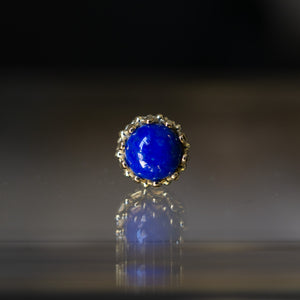 King Threaded End with Lapis