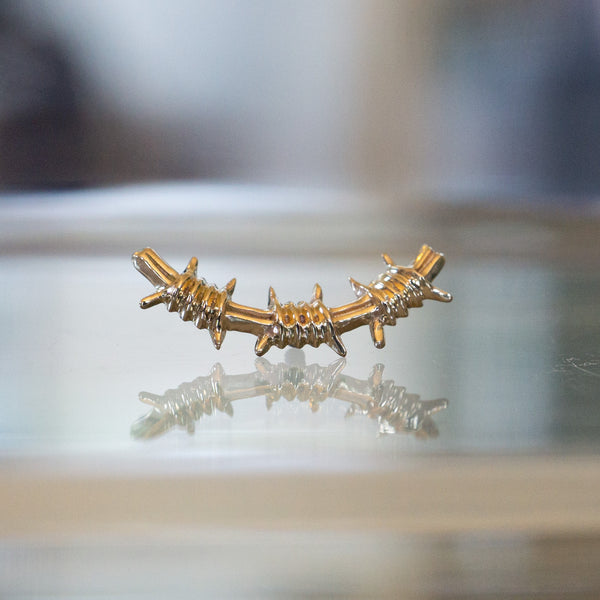 Curved Barbed Wire Threaded End