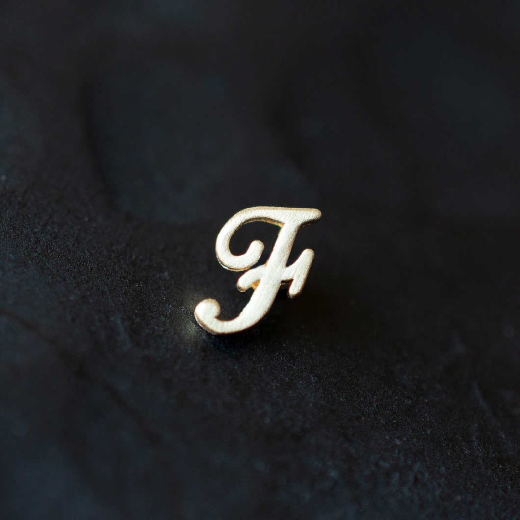 Script Letter Threaded End