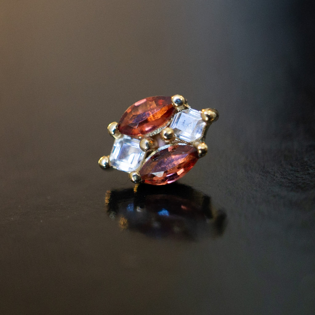 Mirrored Love Pin End